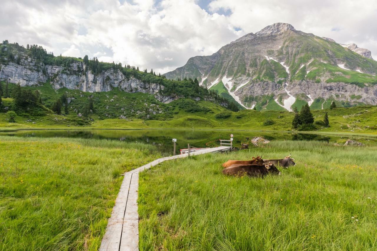Alpenappartement Bergkoenig Warth  外观 照片